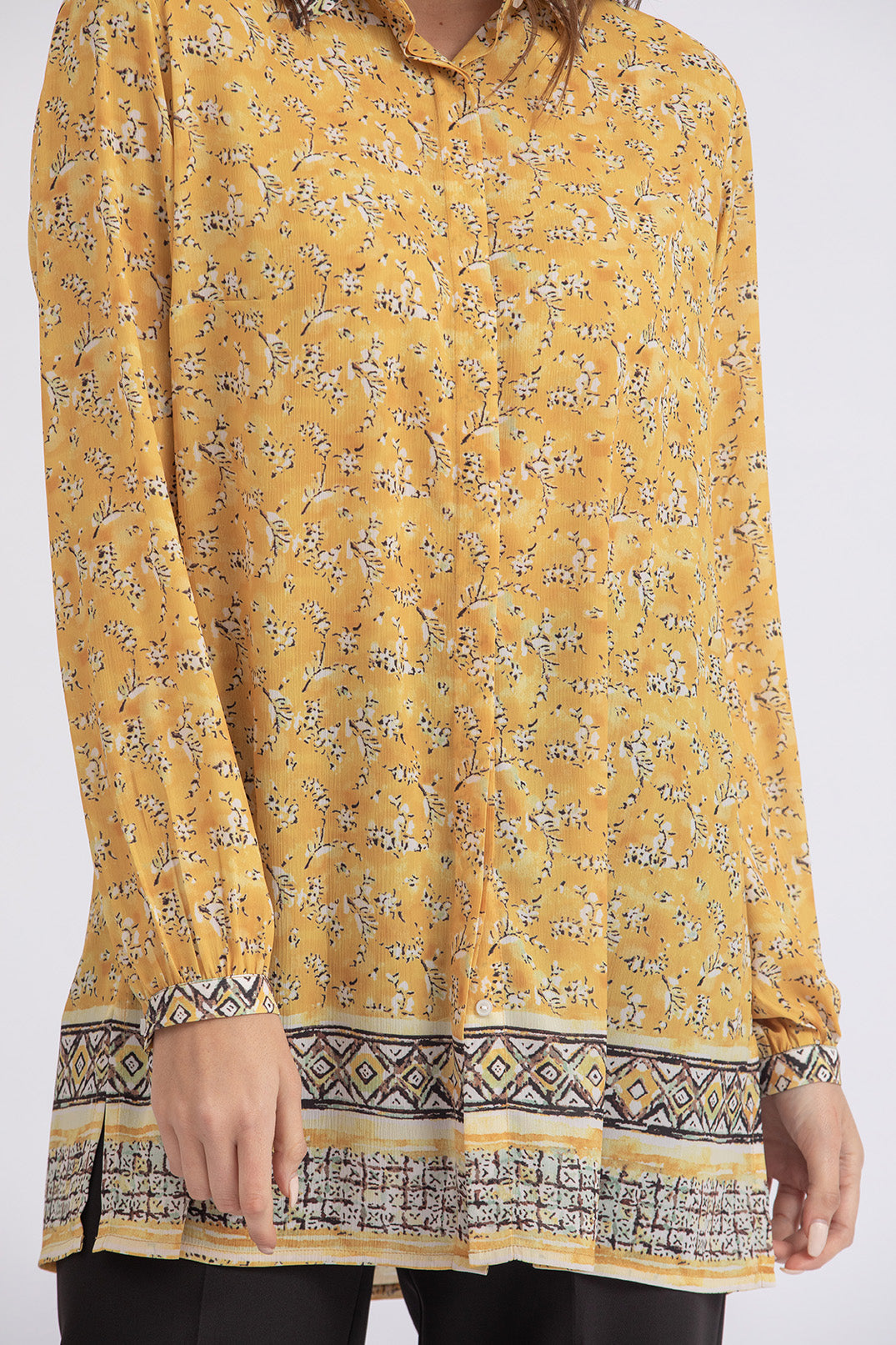 chiffon shirt