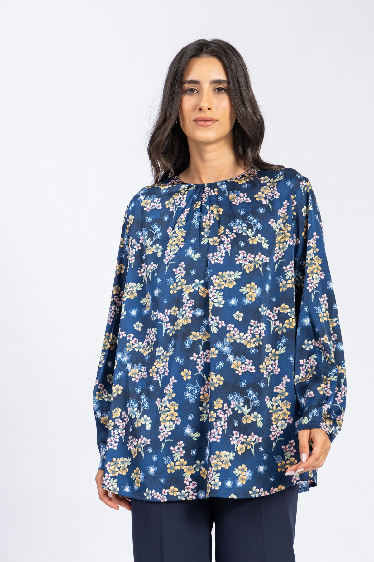 satin blouse