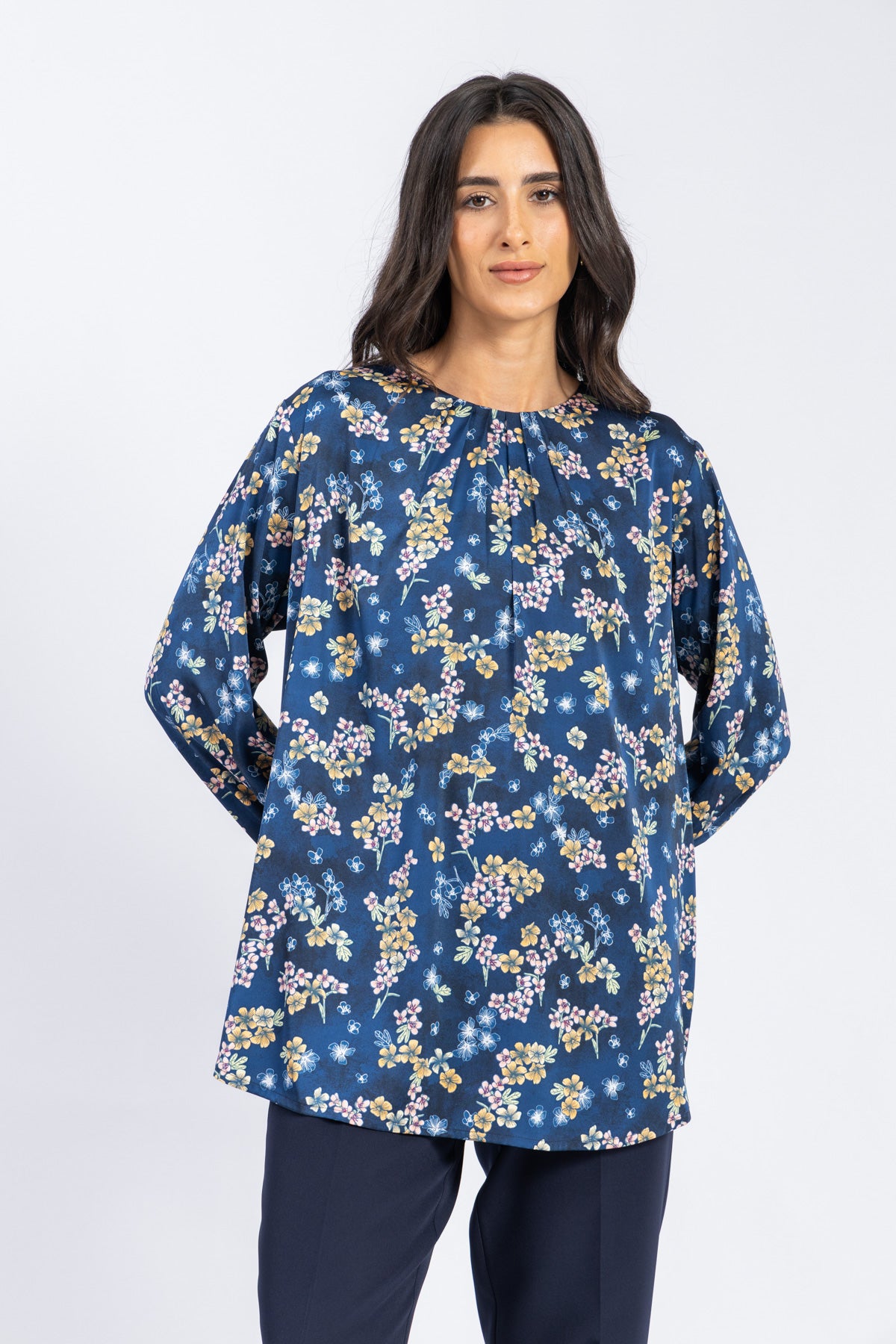 satin blouse