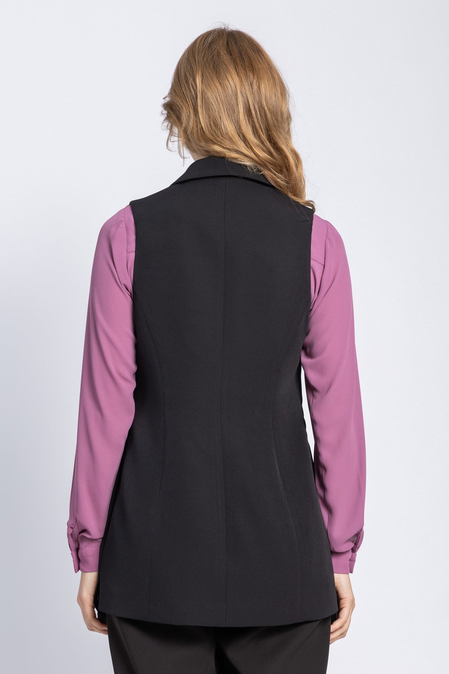 crepe vest