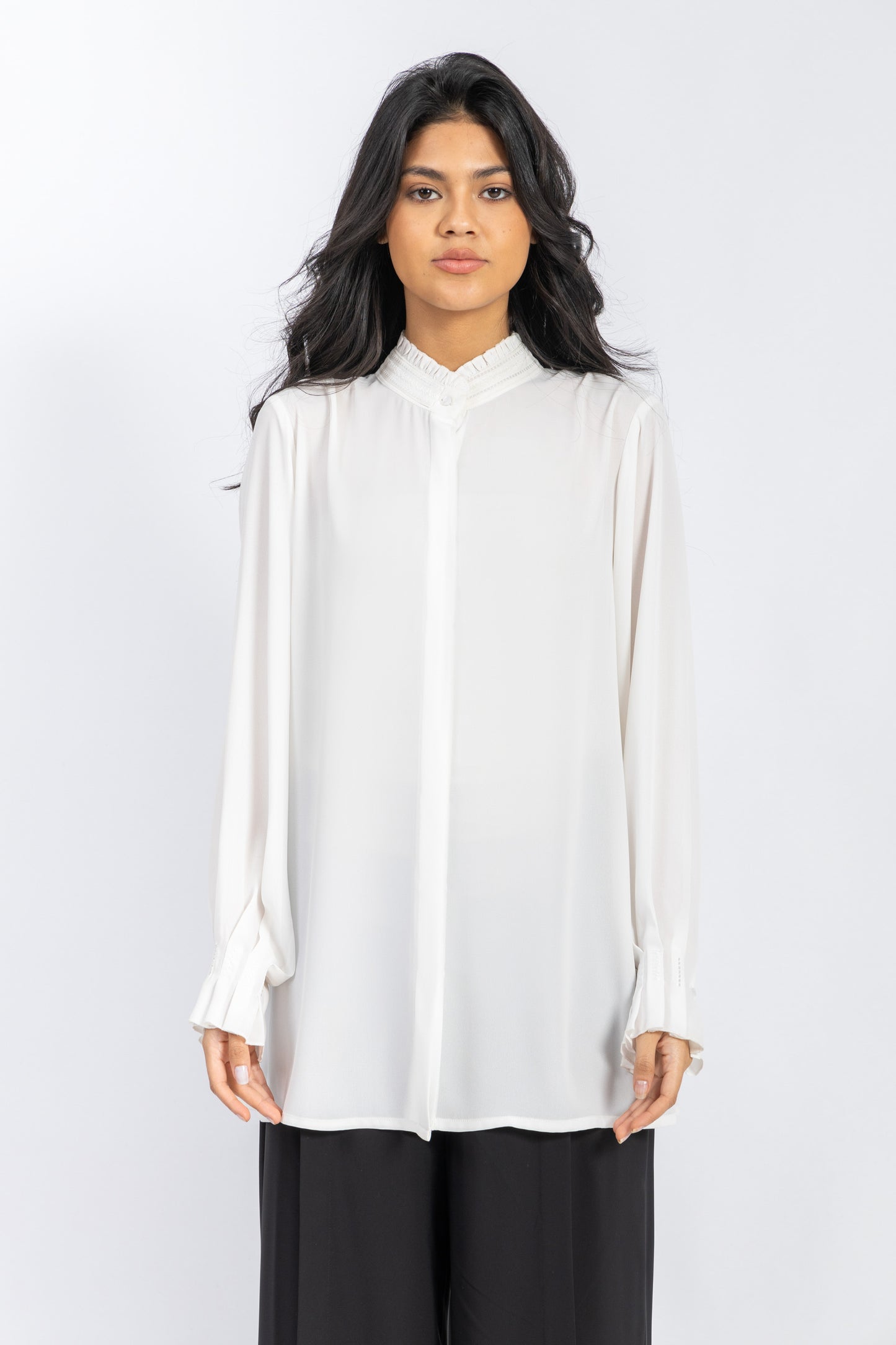 chiffon shirt
