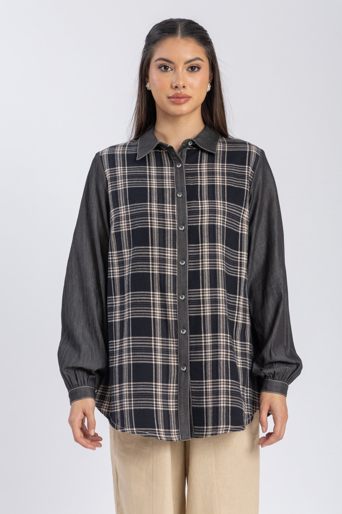 cashmere feel shirt