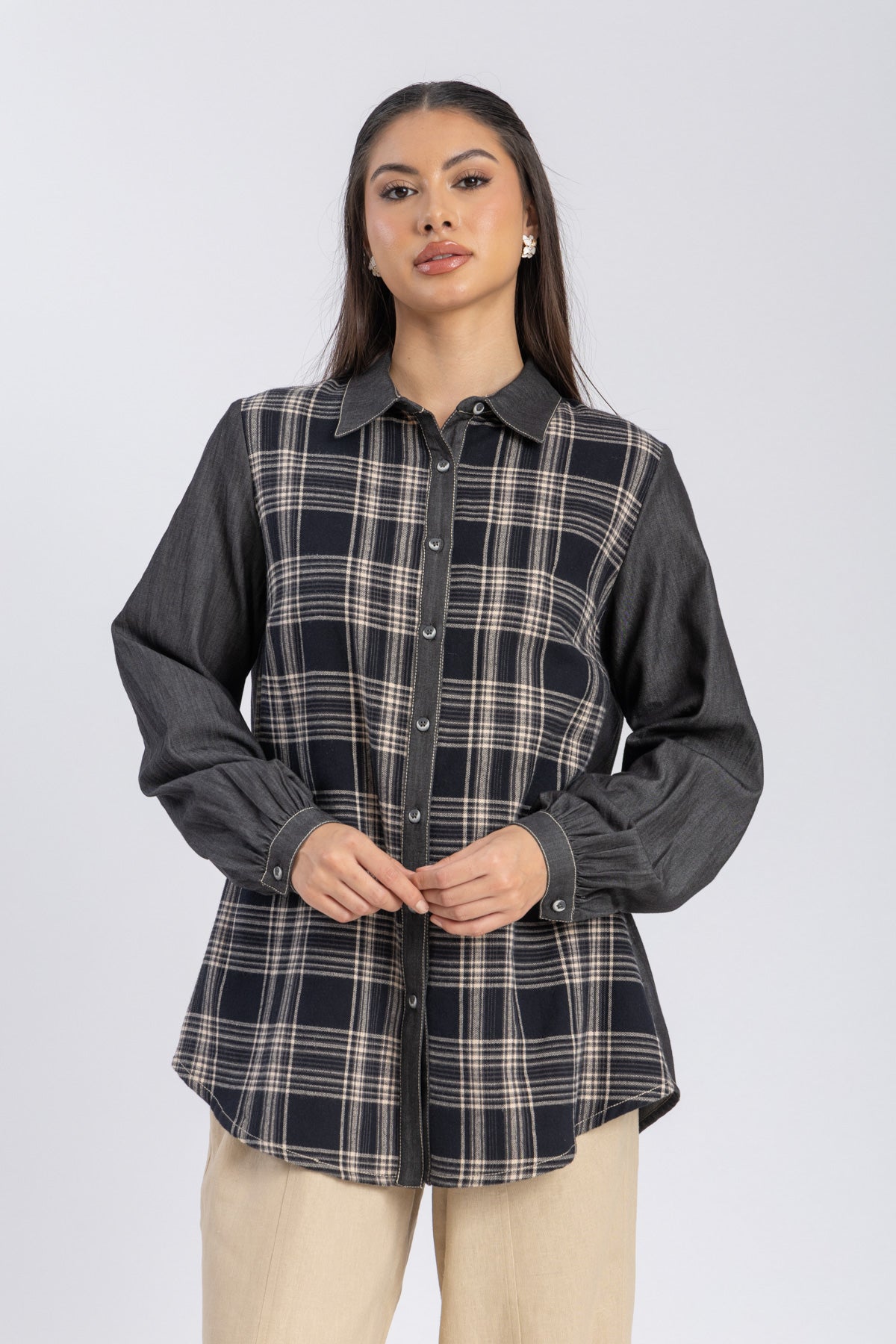cashmere feel shirt