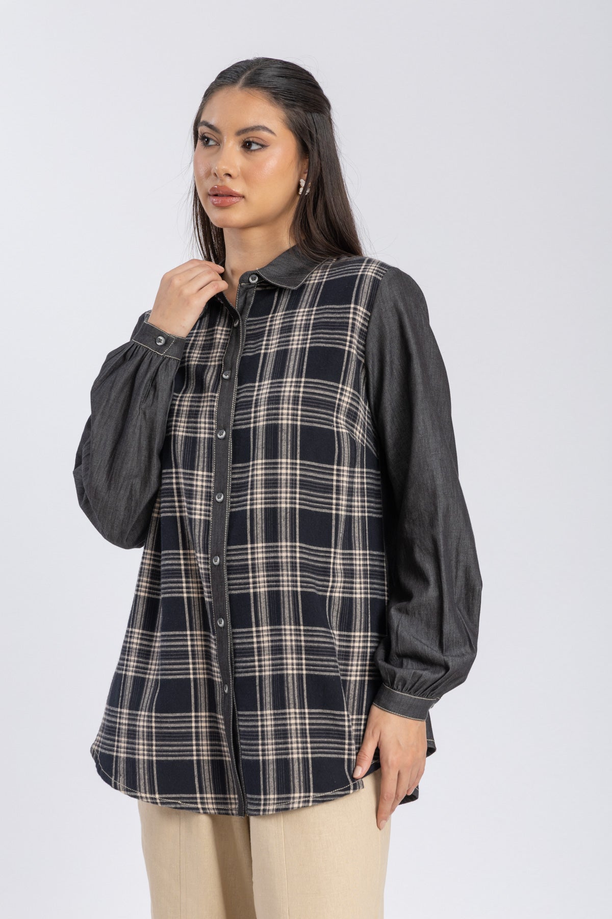 cashmere feel shirt