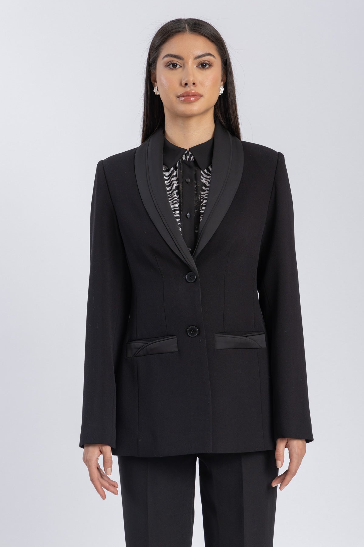 crepe jacket