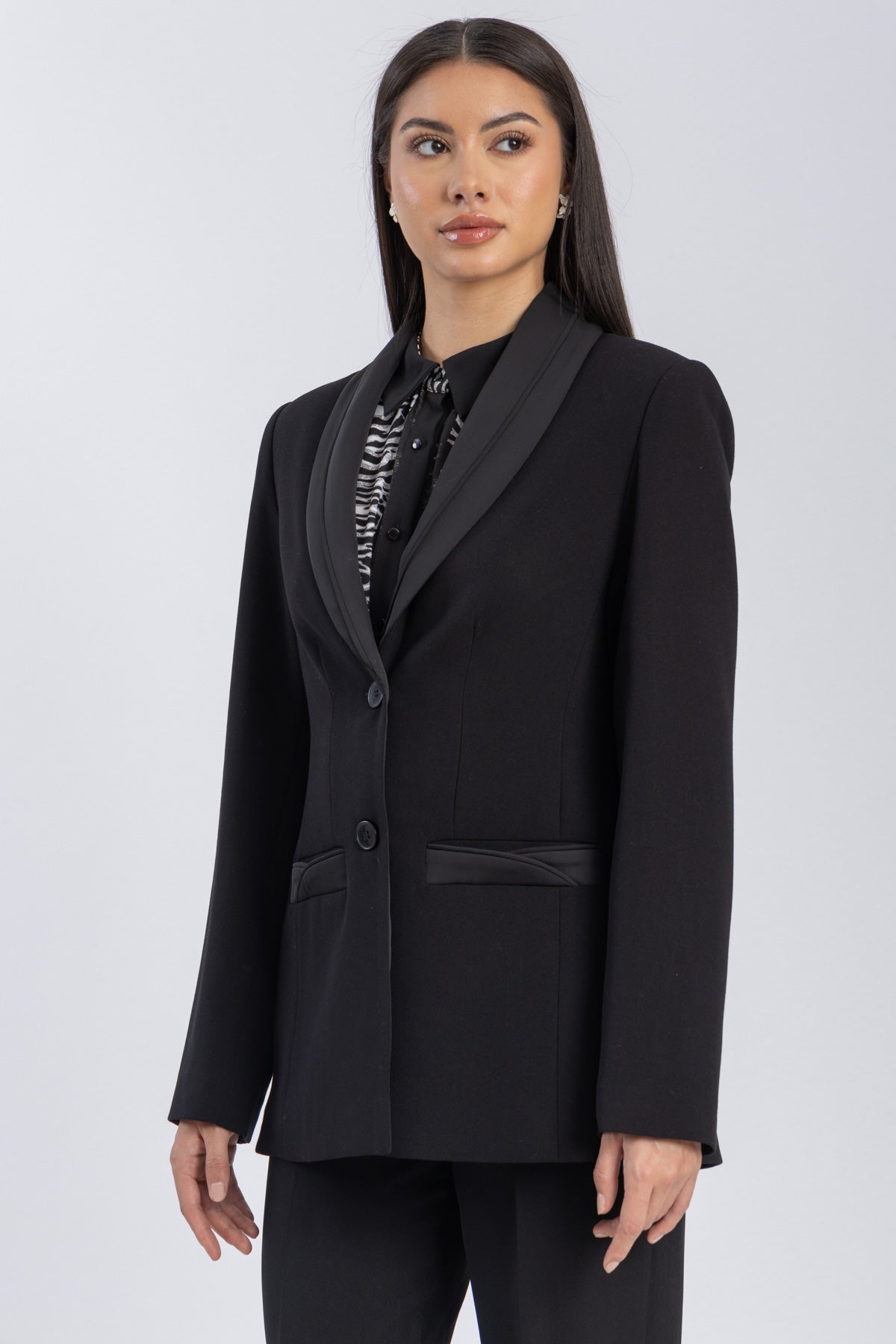 crepe jacket