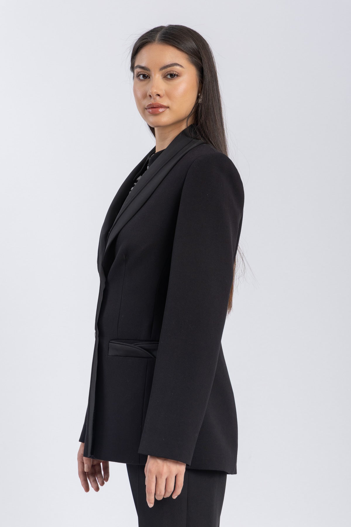 crepe jacket
