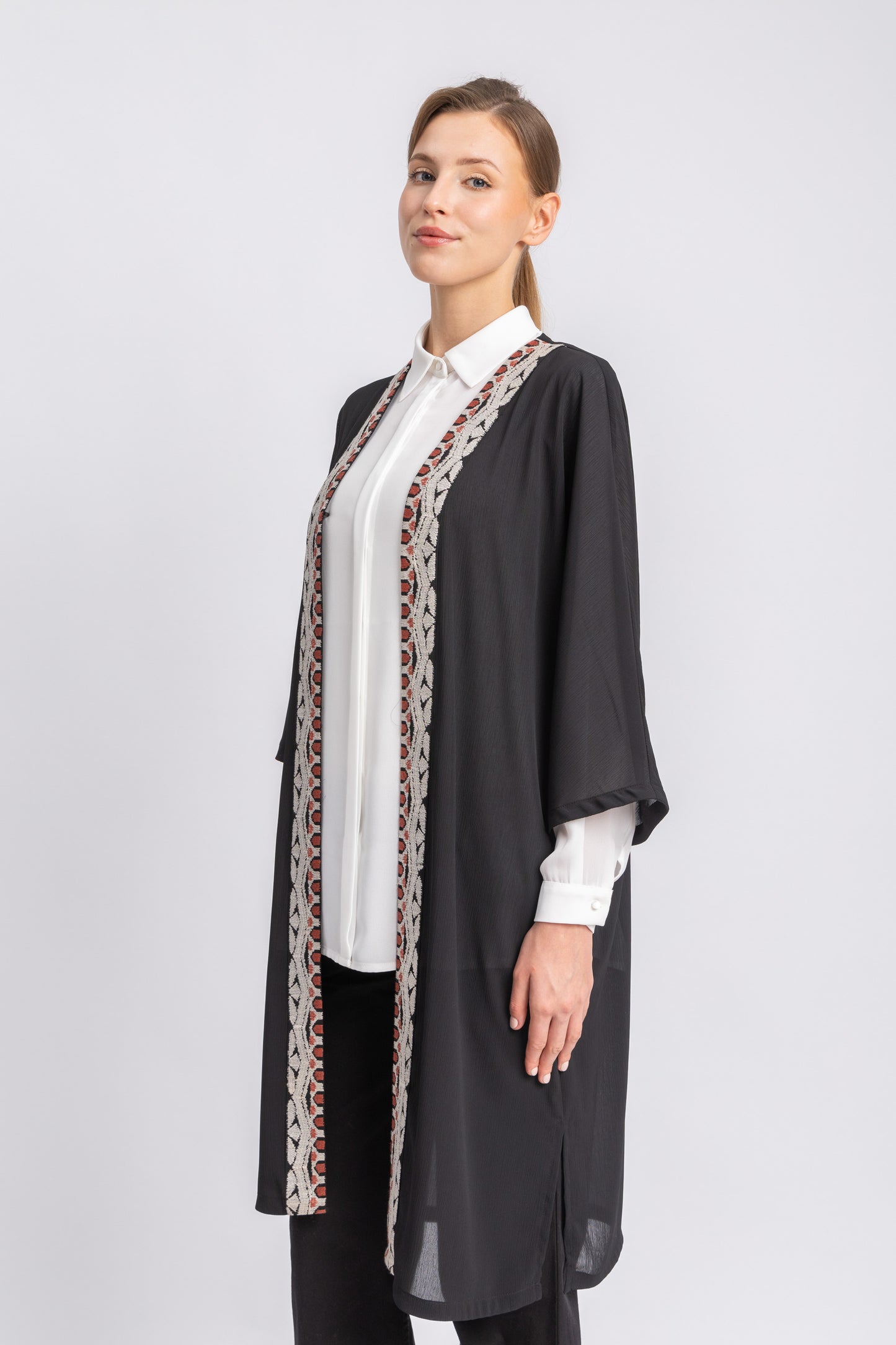 chiffon kimono jacket