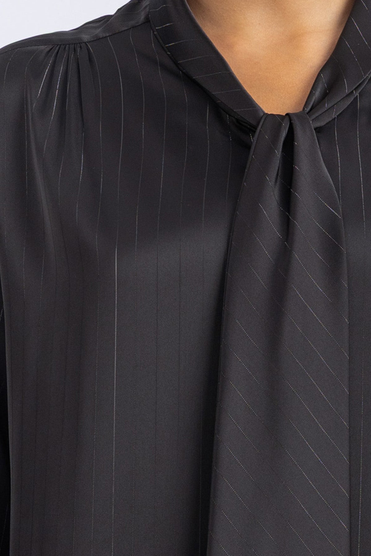 satin blouse