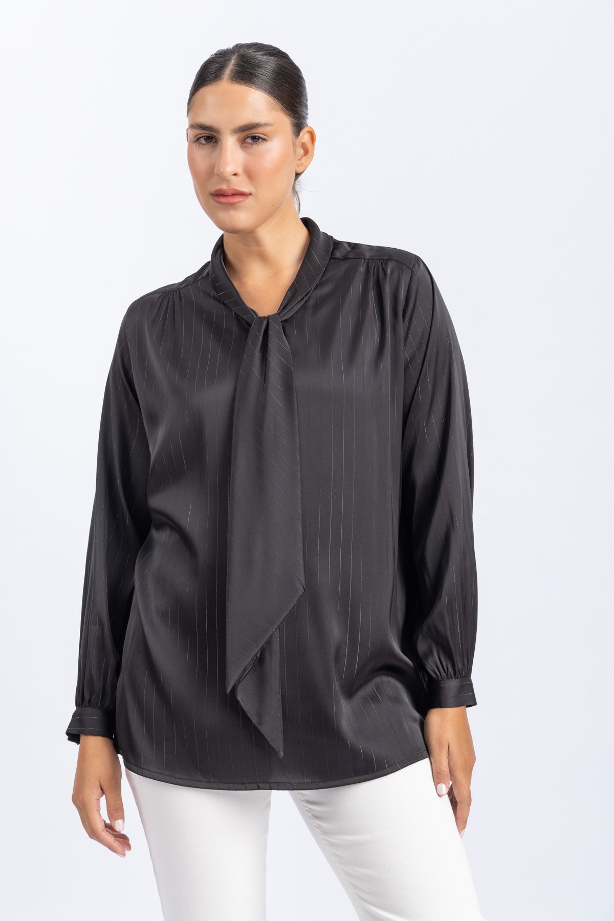 satin blouse
