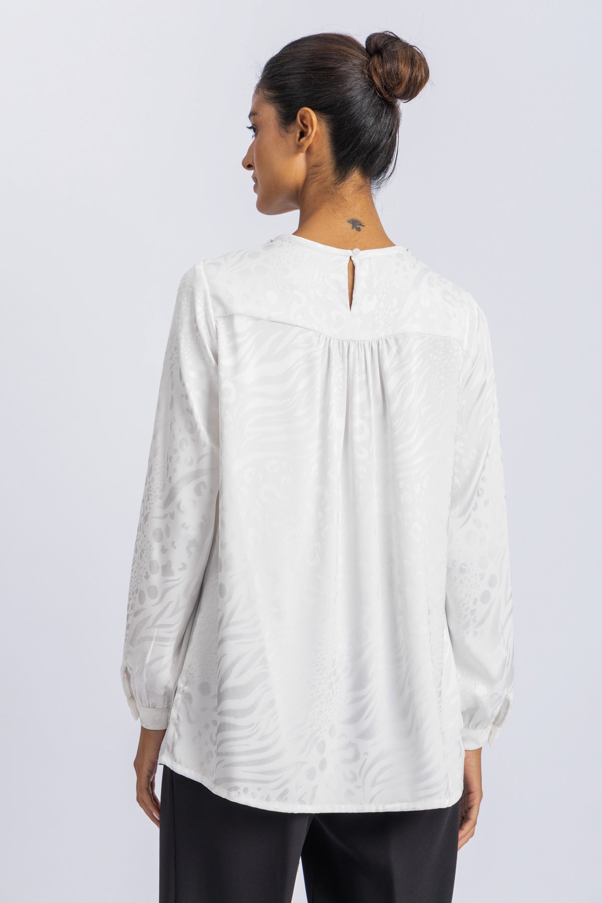 satin blouse