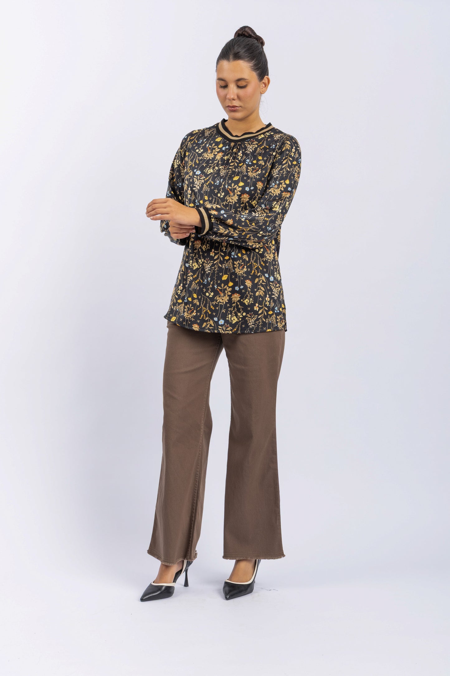 satin blouse