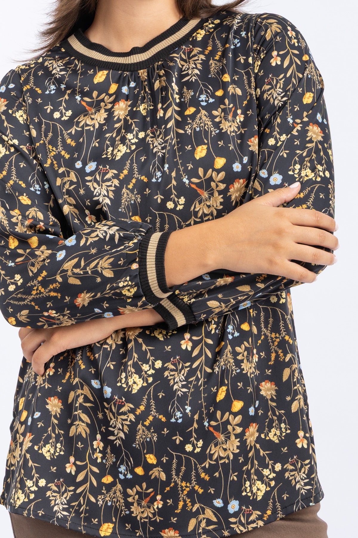 satin blouse