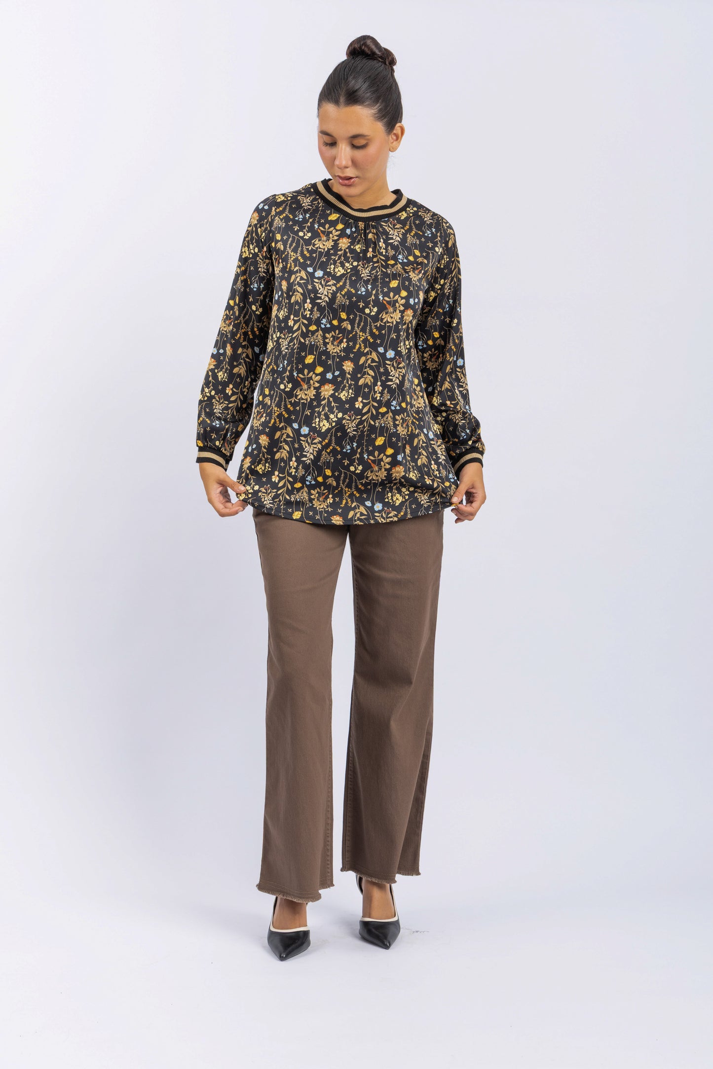 satin blouse