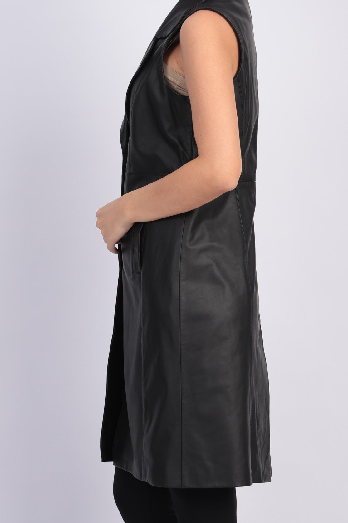 leather vest