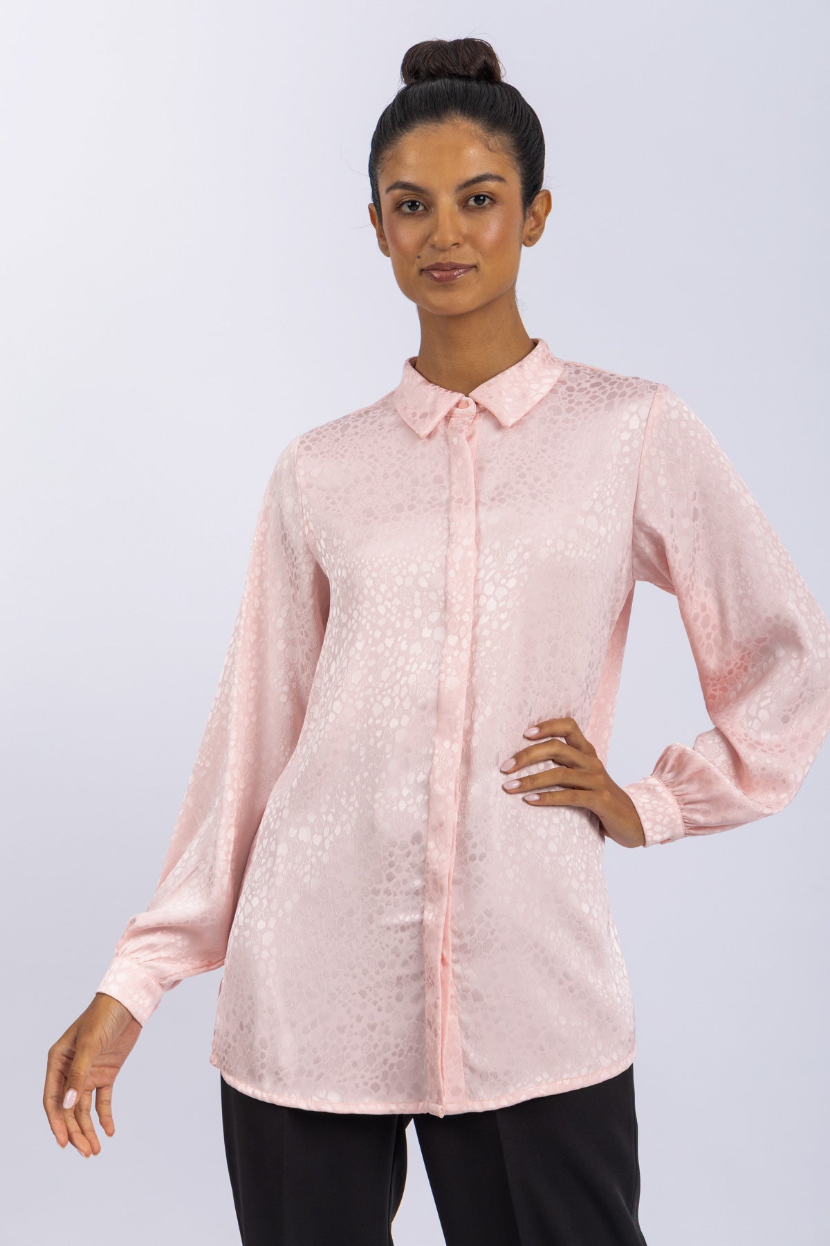 satin shirt