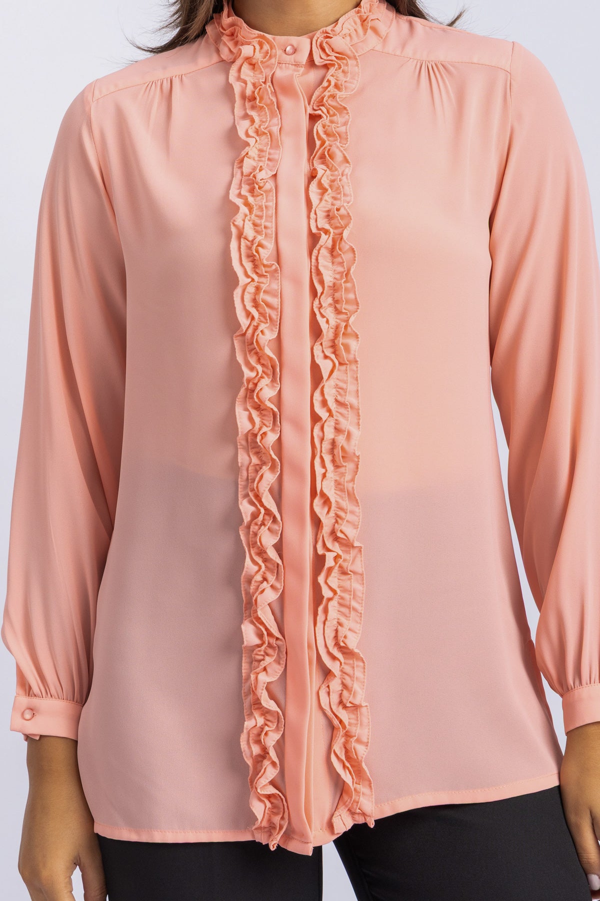 chiffon shirt