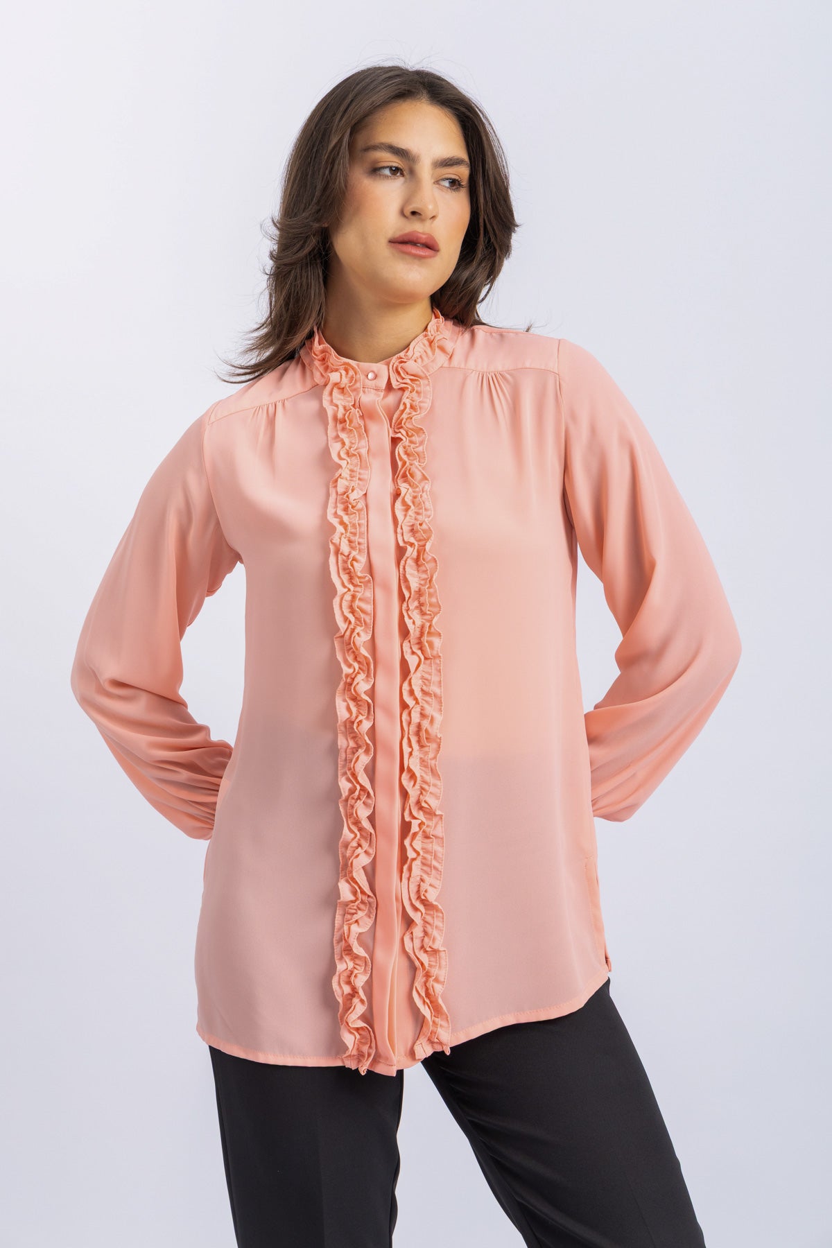 chiffon shirt