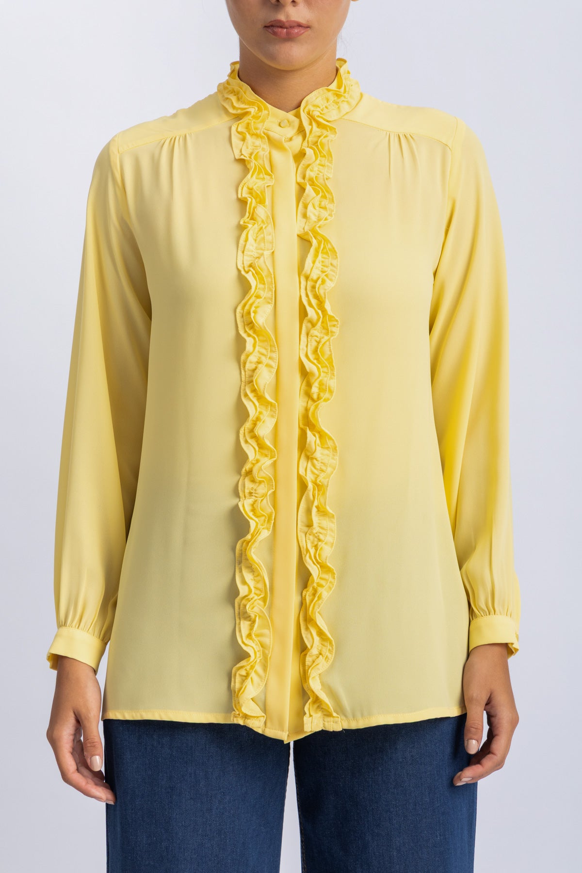 chiffon shirt