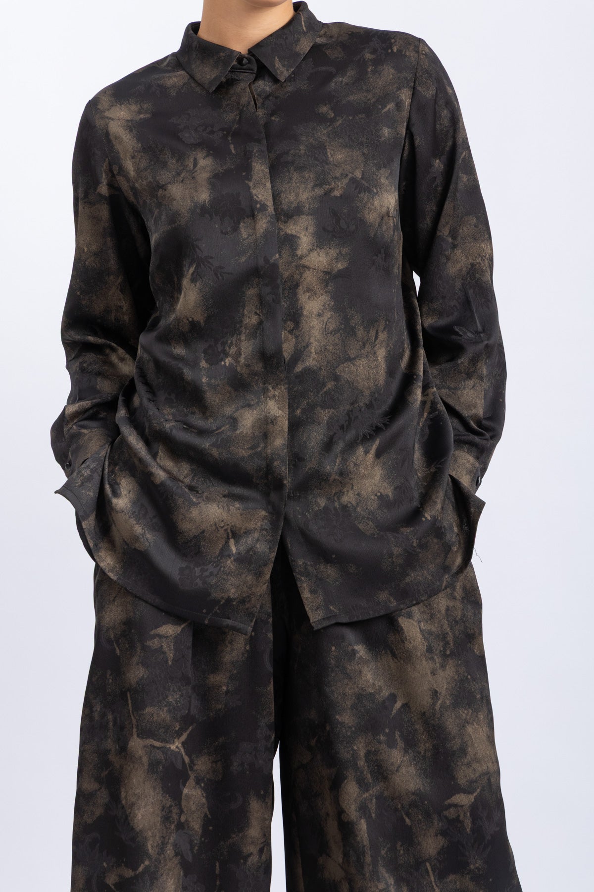 satin shirt
