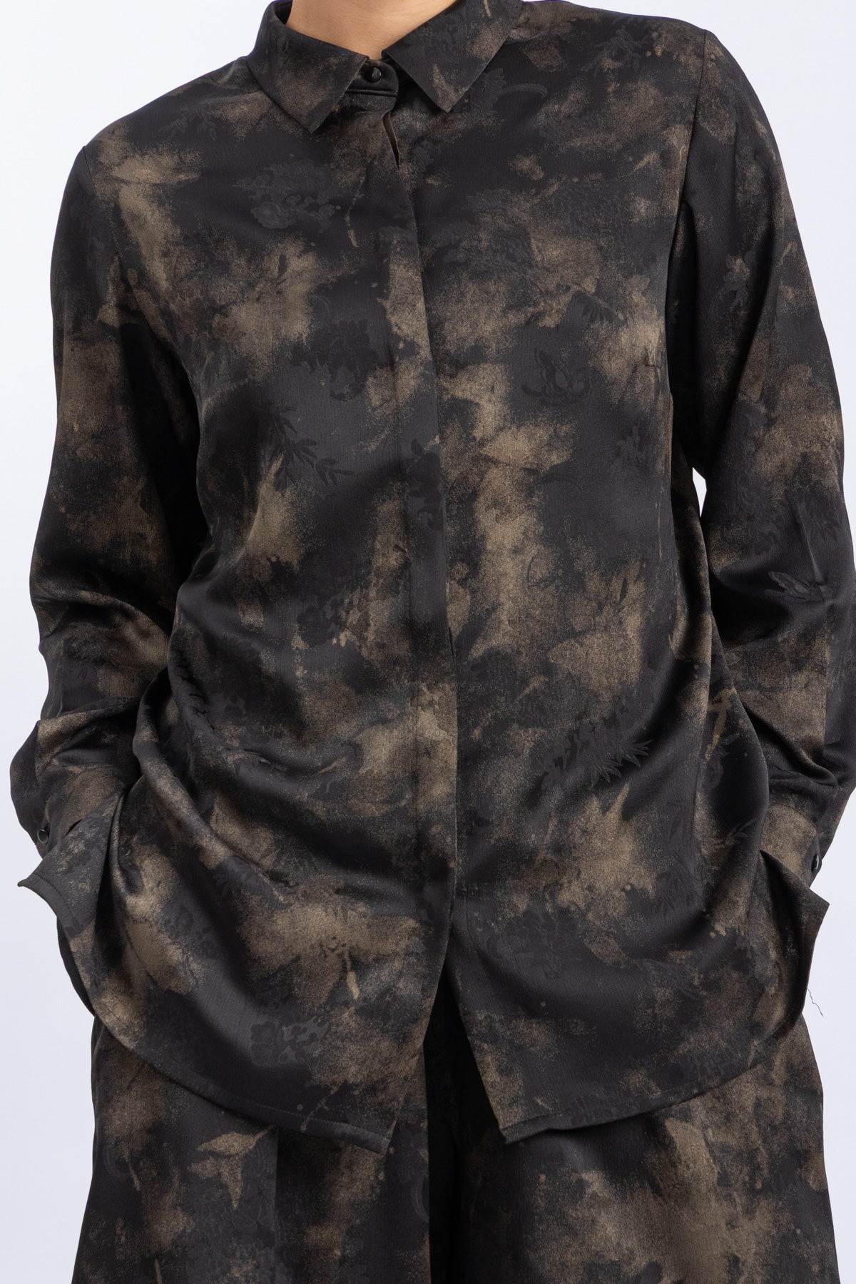 satin shirt