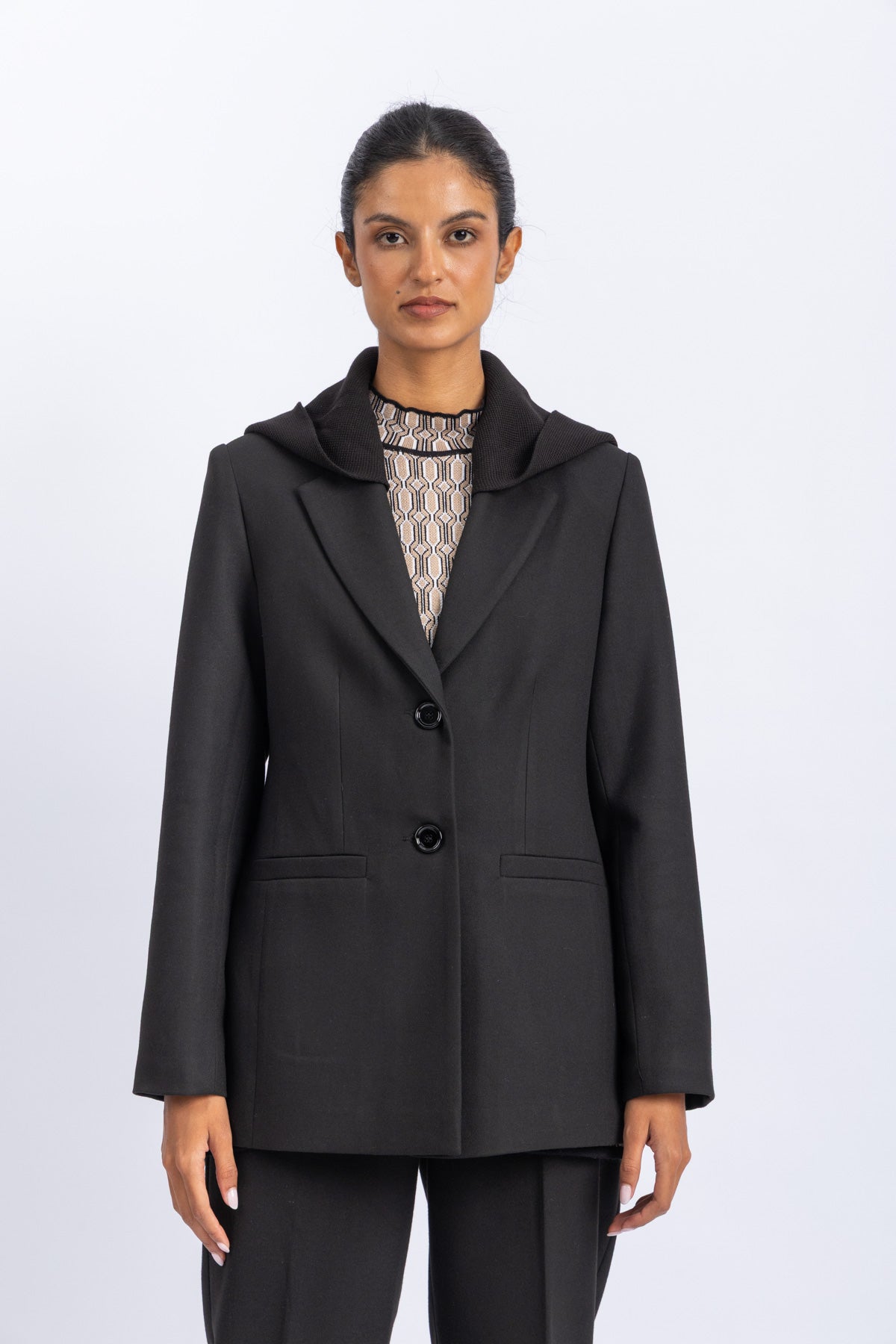 crepe jacket