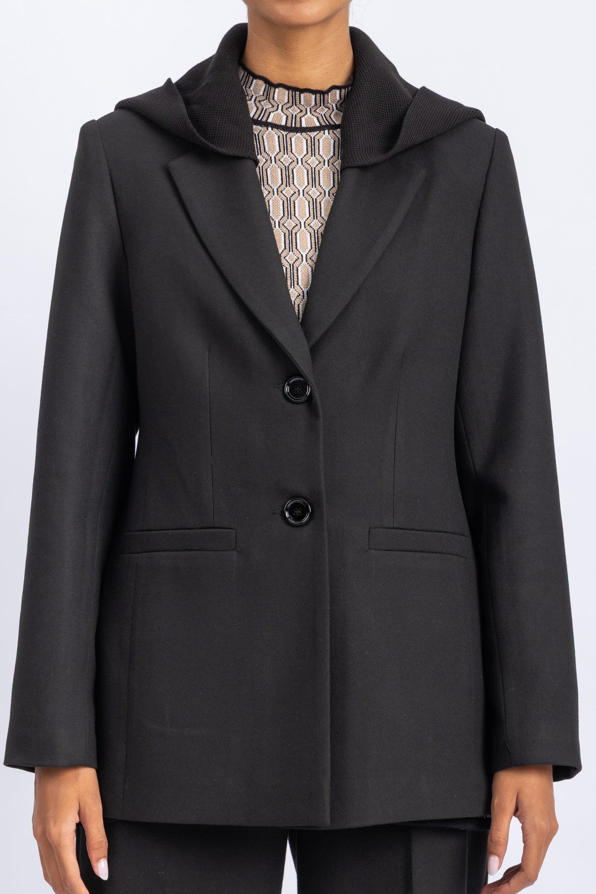 crepe jacket