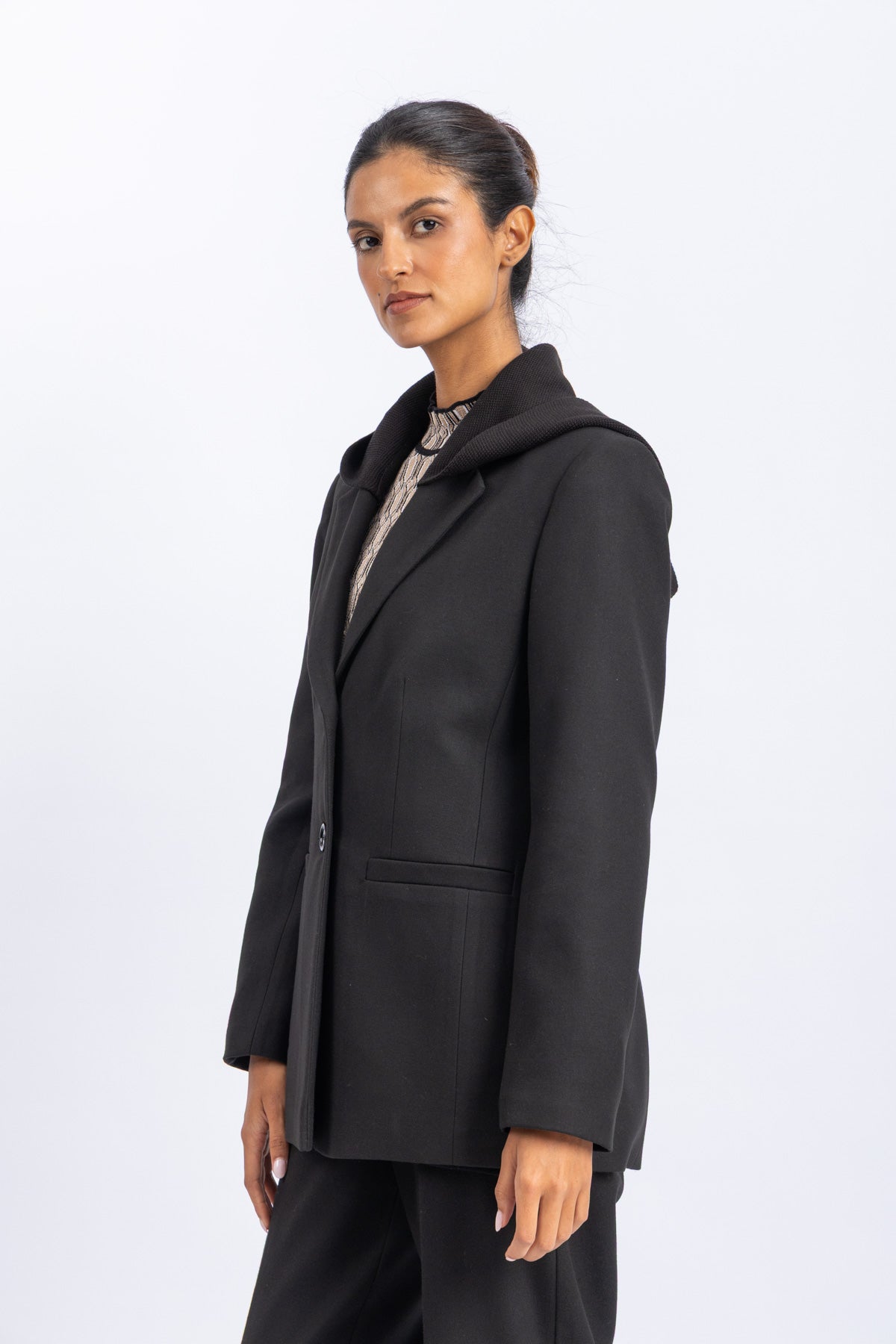 crepe jacket