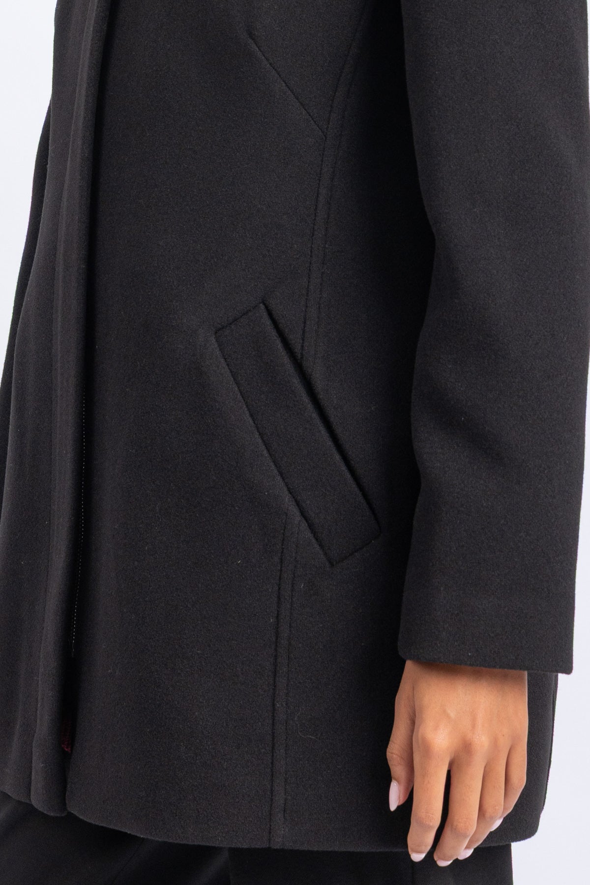 cashmere feel coat