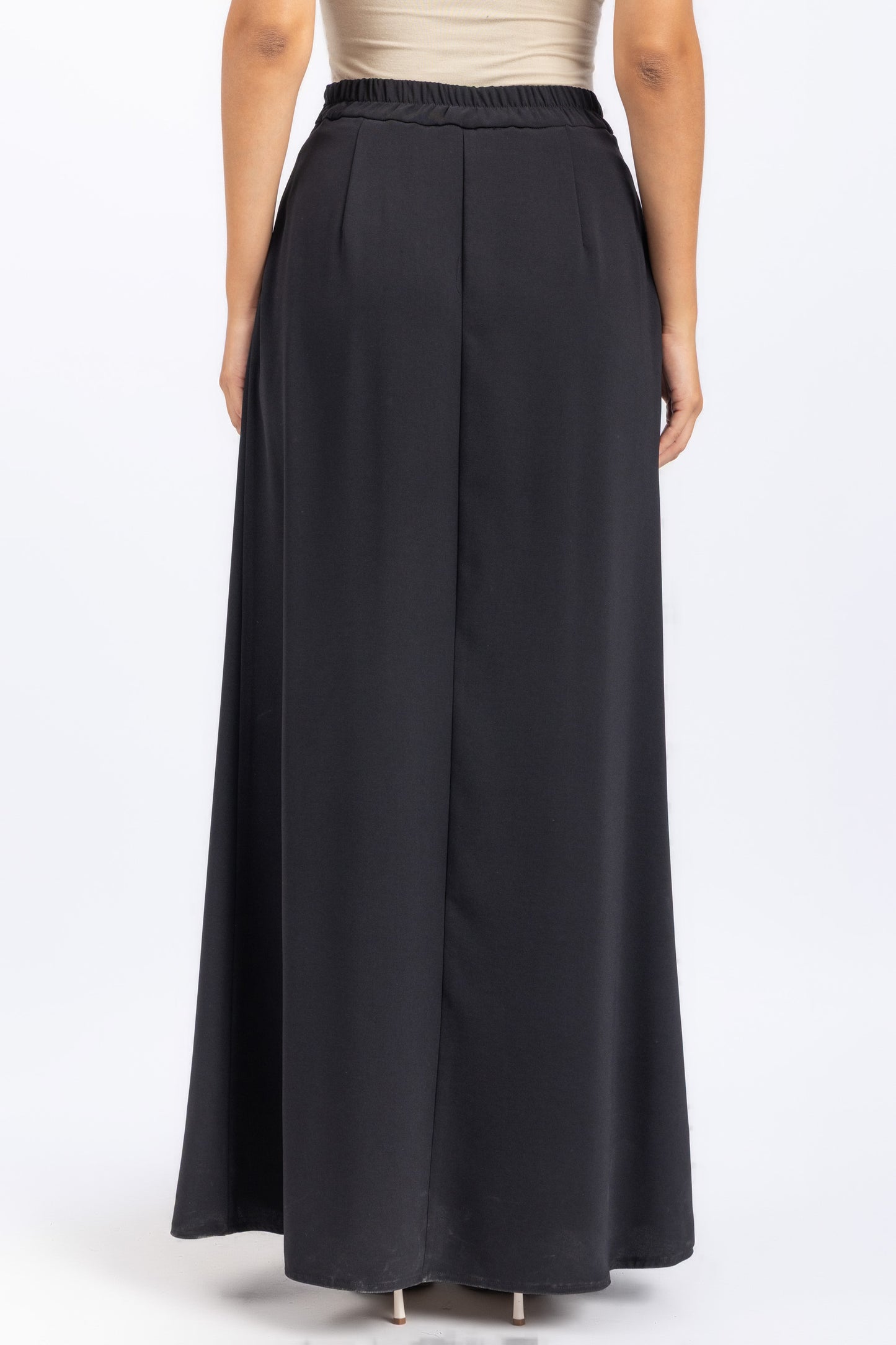 crepe skirt