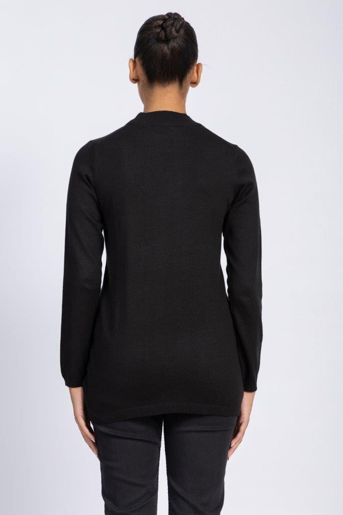 Cashmere Feel Knitwear Basic Blouse with Several Colors