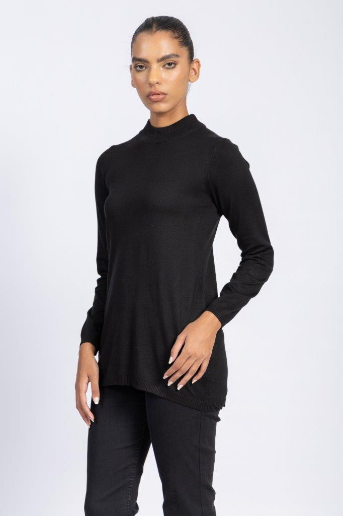 Cashmere Feel Knitwear Basic Blouse with Several Colors