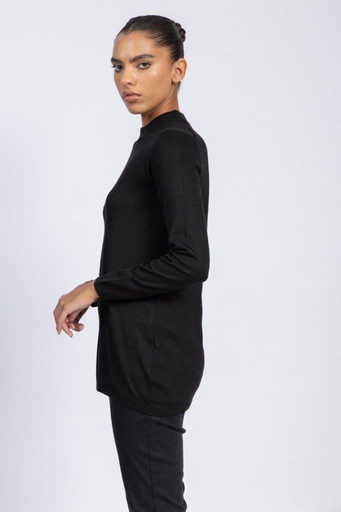 Cashmere Feel Knitwear Basic Blouse with Several Colors