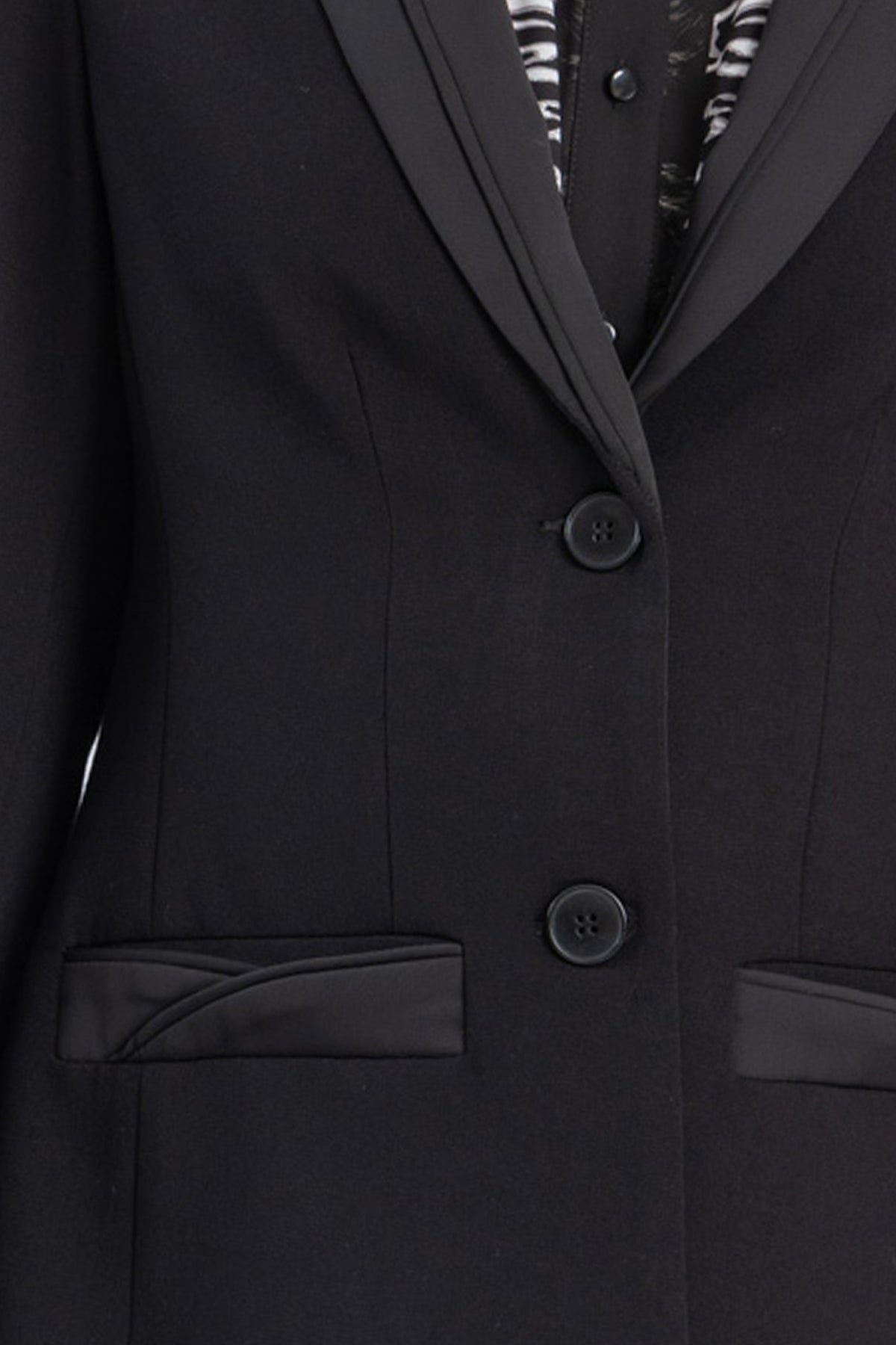 crepe jacket