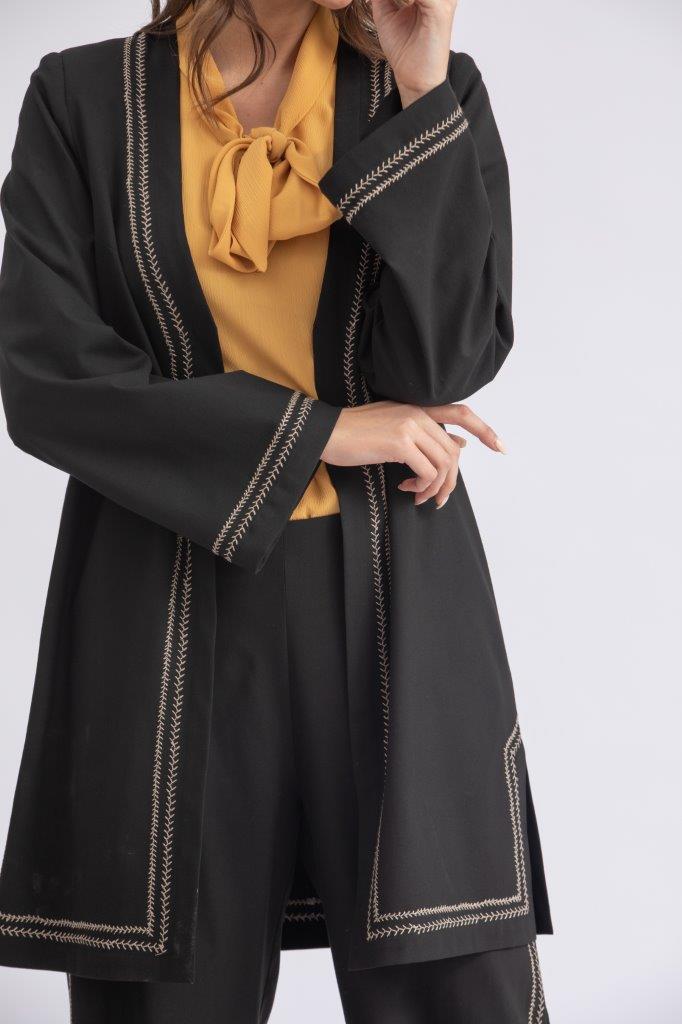 crepe jacket