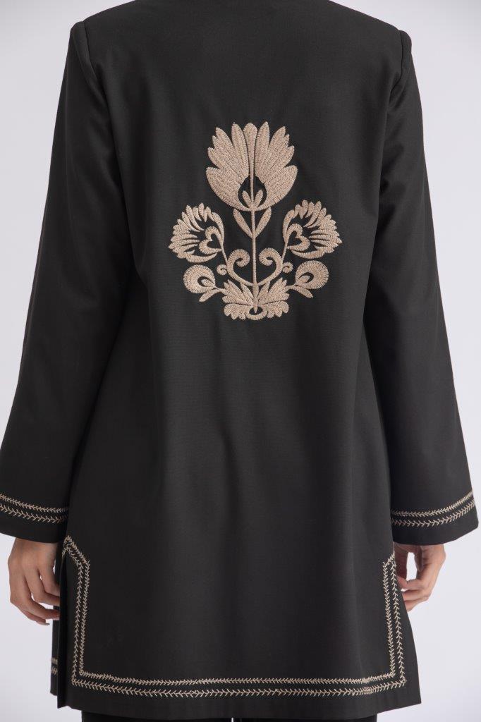 crepe jacket