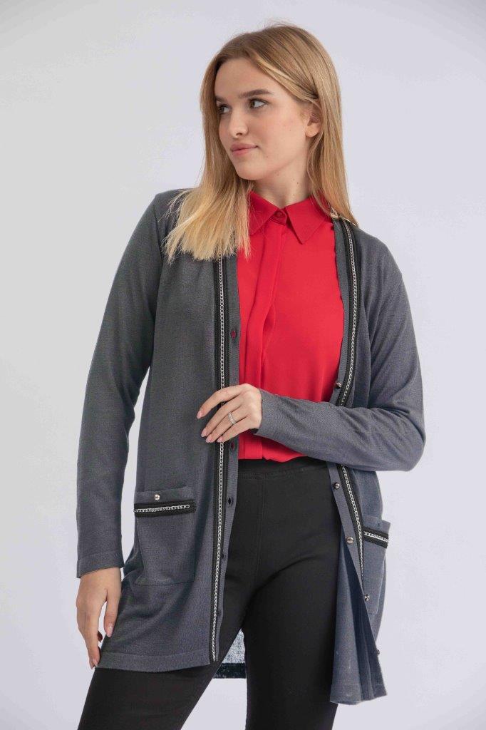Knitwear jacket