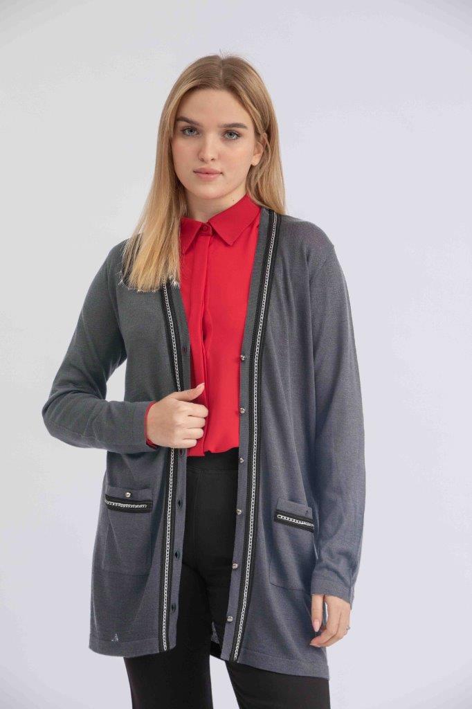 Knitwear jacket