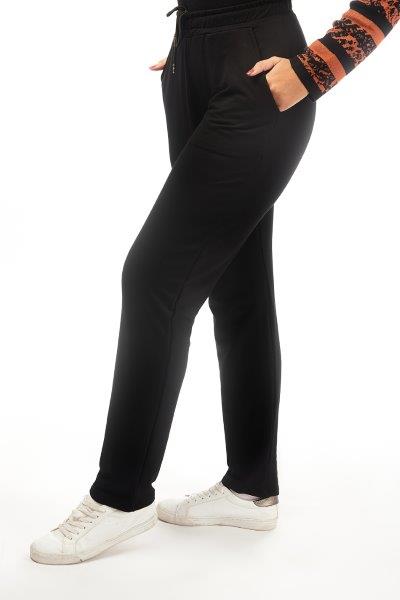 Black Soft Straight Leg Pants