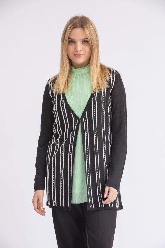 Knitwear jacket