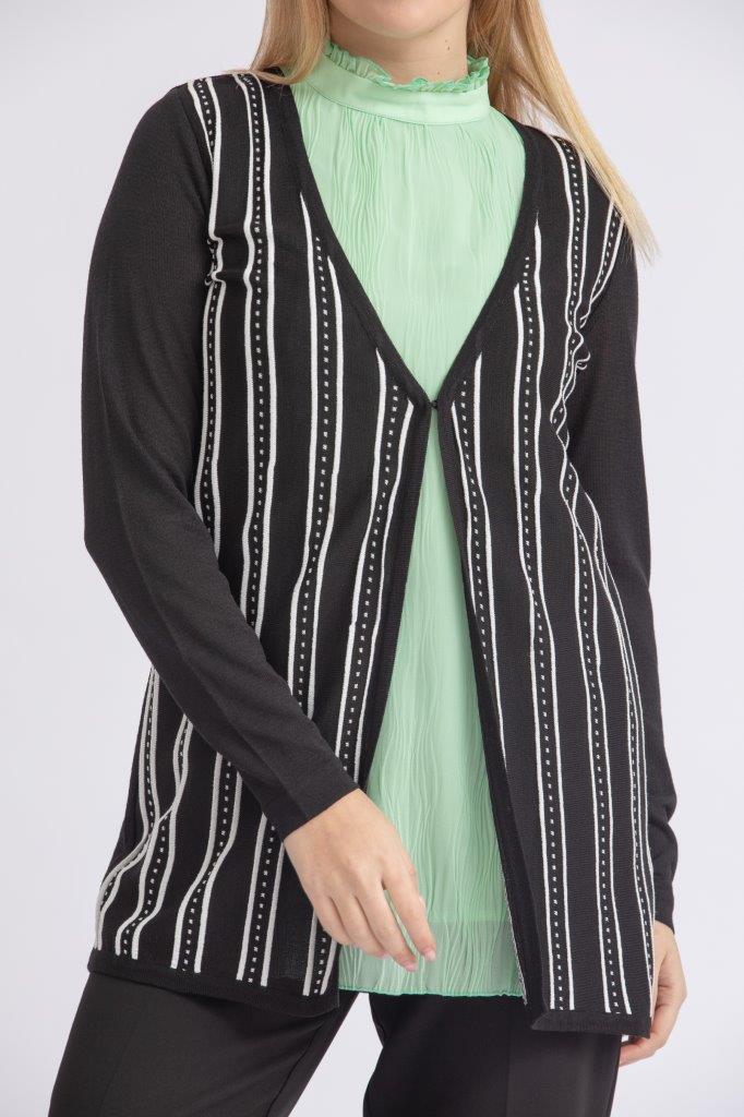 Knitwear jacket