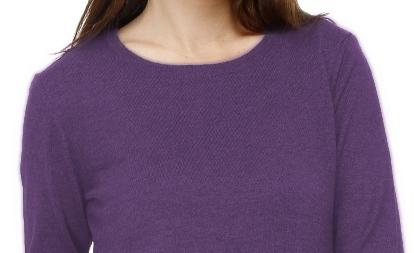 Long Cotton Knitwear Round Neck Basic Blouse With Several Colors