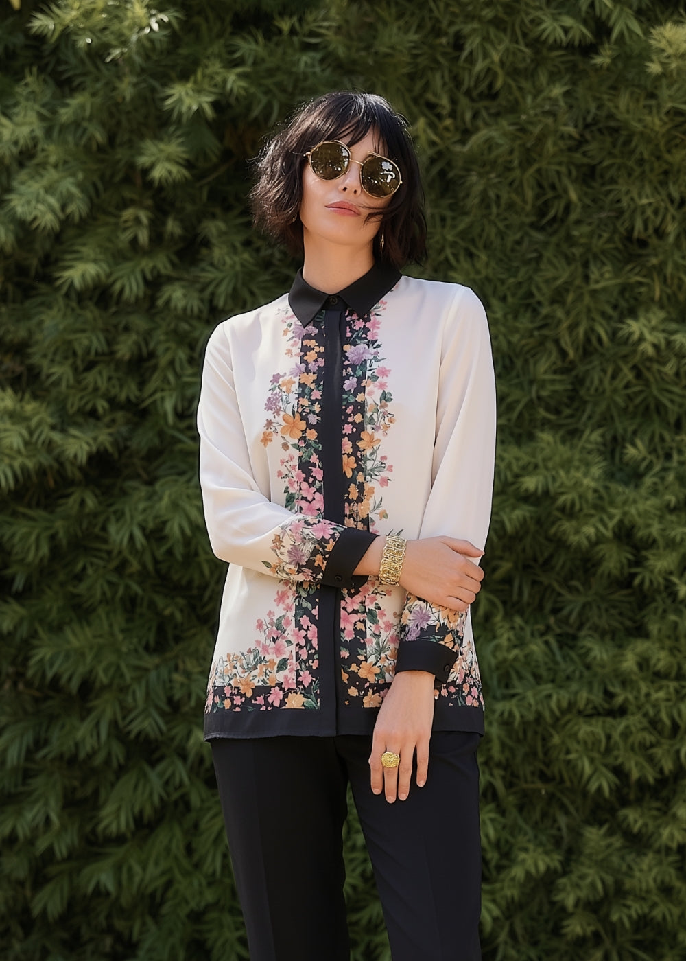 chiffon shirt