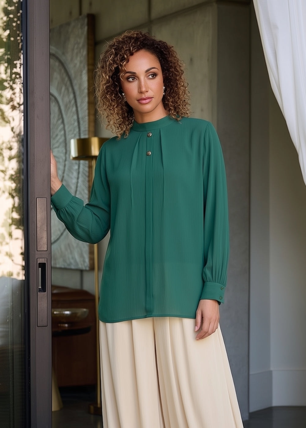 chiffon blouse