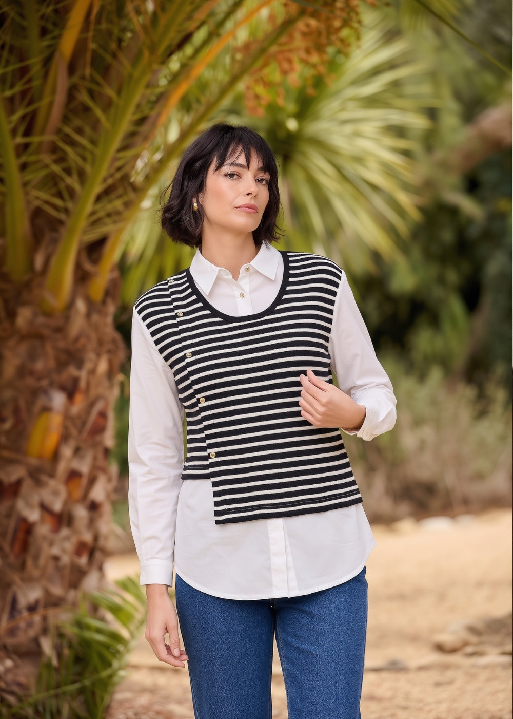 knitwear blouse