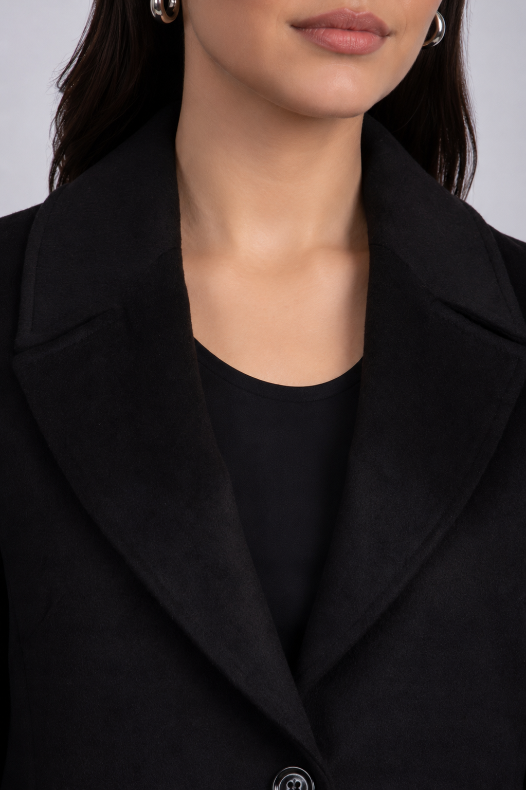 cashmere feel coat
