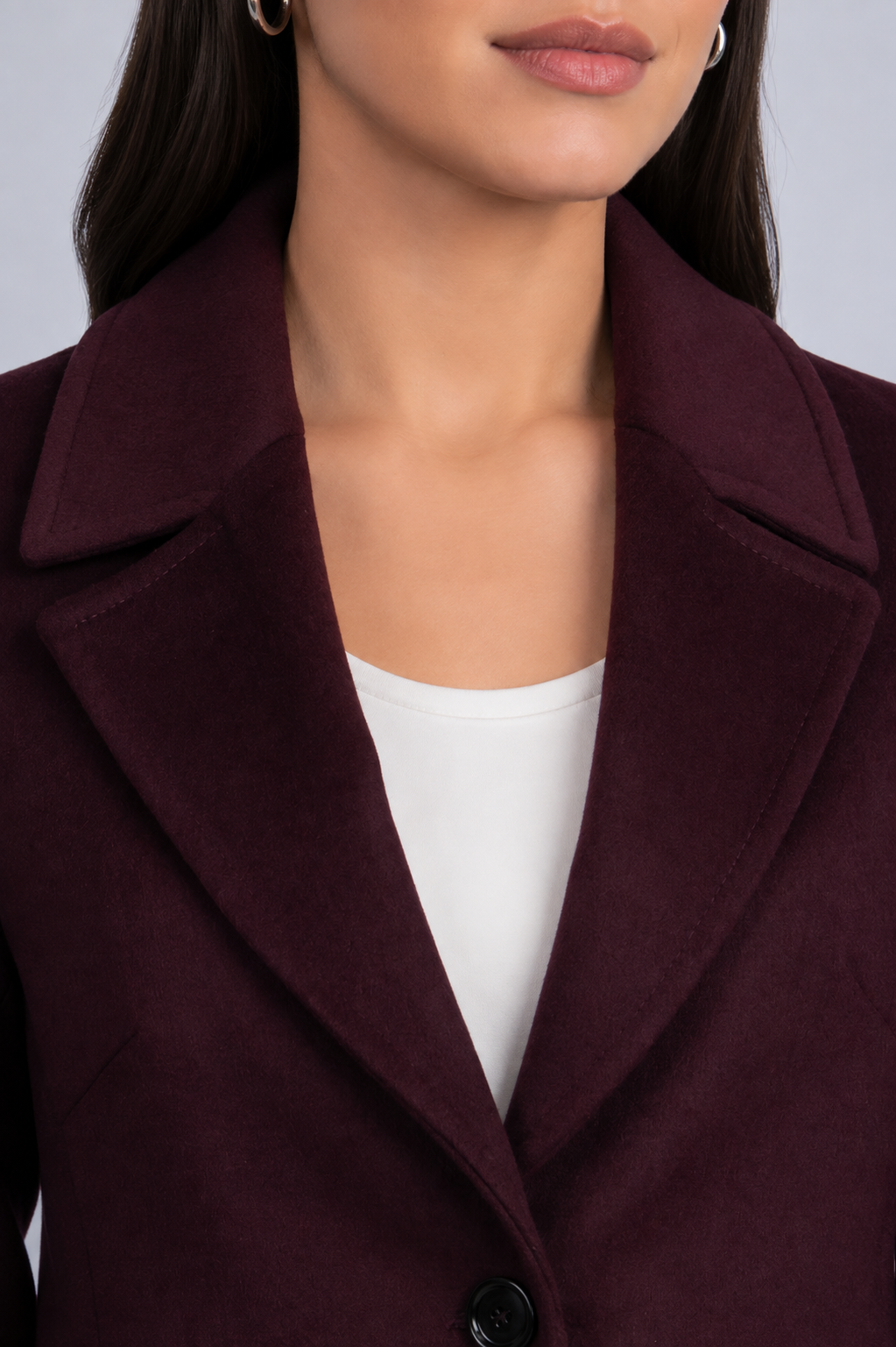 cashmere feel coat