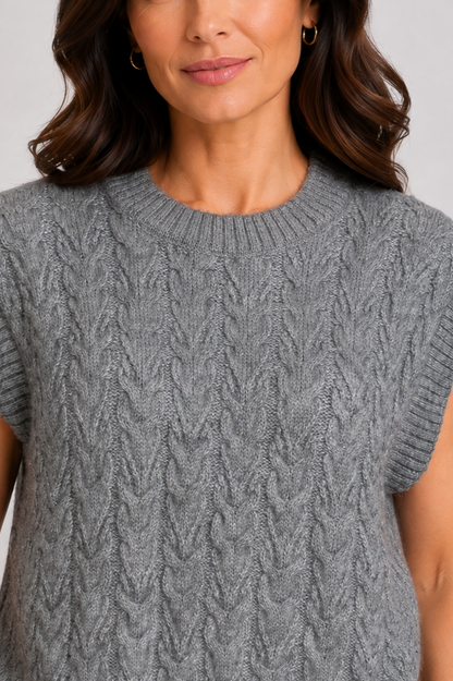 knitwear vest
