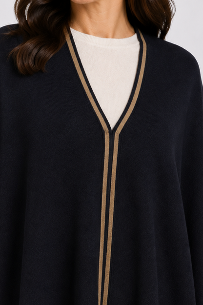 knitwear poncho