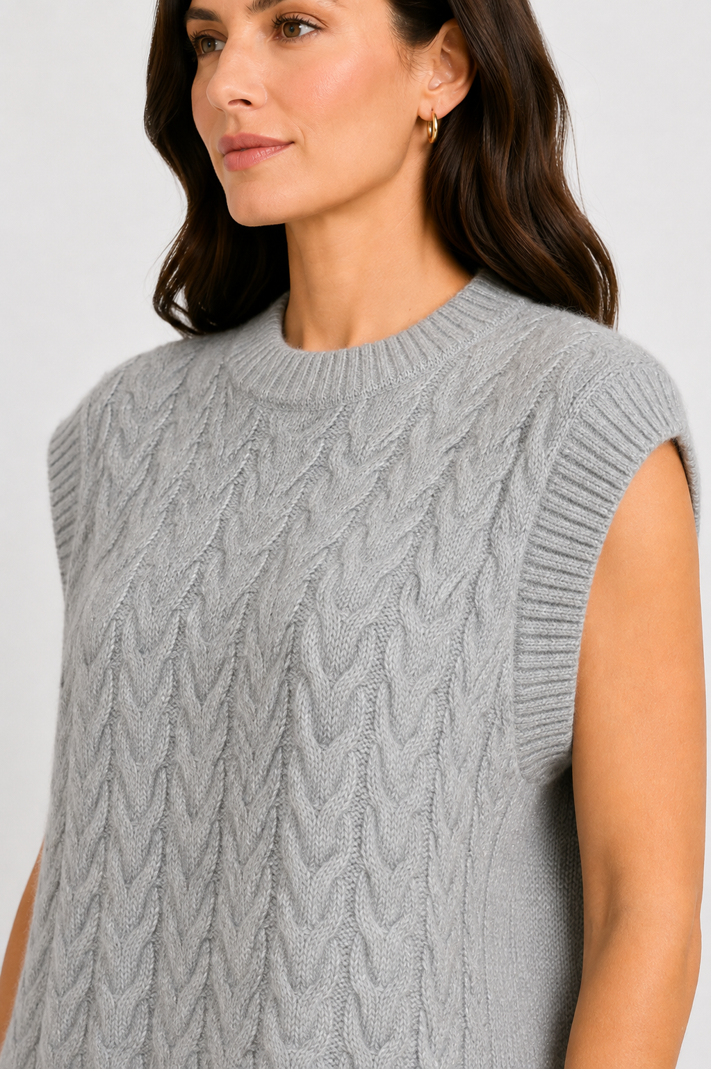 knitwear vest